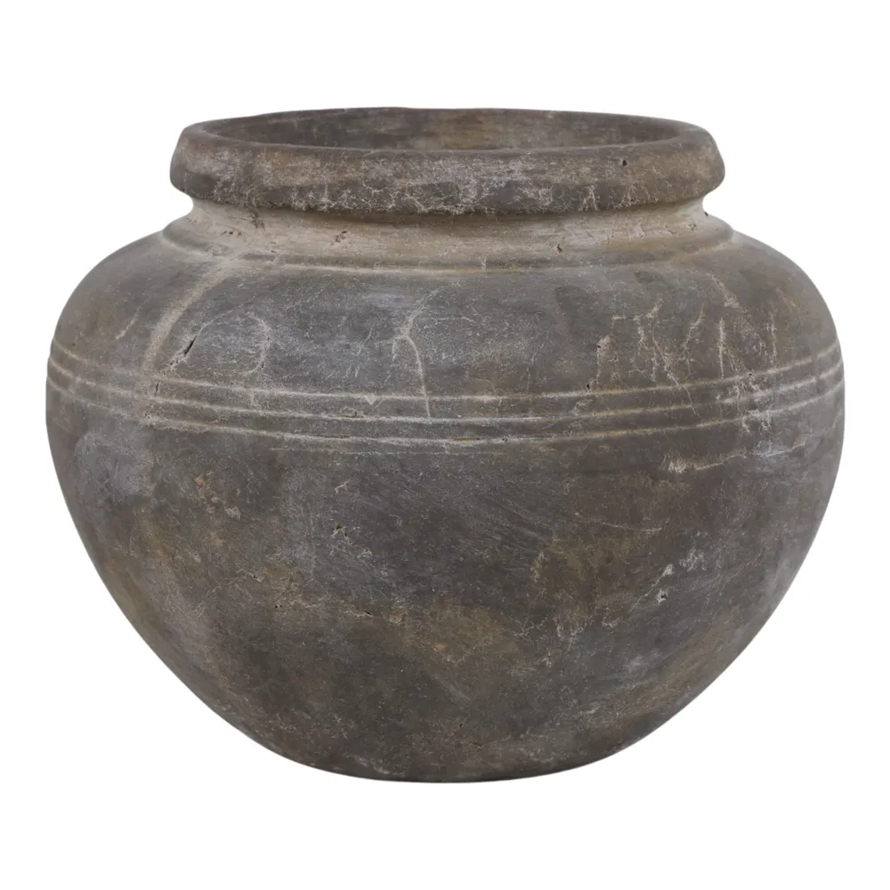 CLOVERHAM BROWN VASE 9 (IN)