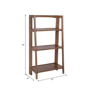 DEANRIDGE TAN BOOKSHELF 48 (IN) 8