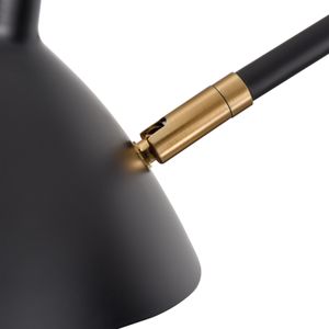 Risley 81.5'' High 3-Light Floor Lamp - Matte Black 4