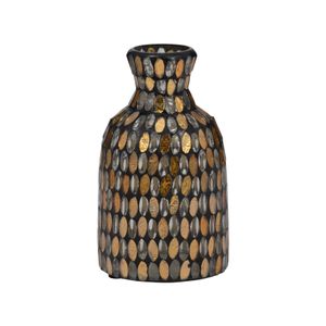 ENSLEYRIDGE BRONZE GLASS VASE 7 (IN) 4