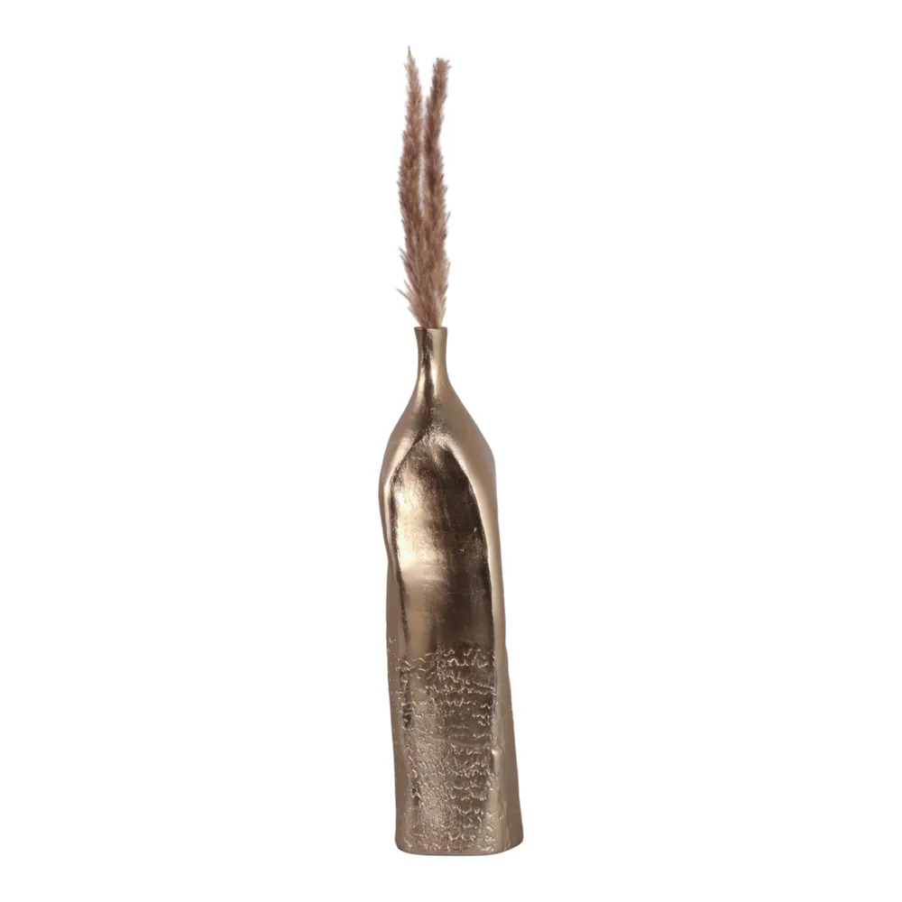 SAGEBEACH GOLD VASE 20 (IN)