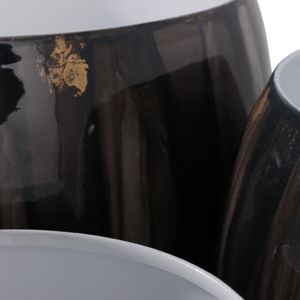 JAKEWICK SET OF 3 GRAY PLANTER 11 (IN) 7