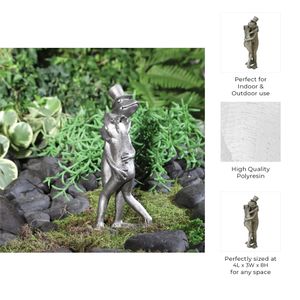 CUTTERMILL SILVER GARDEN STATUARY 9 (IN) 10