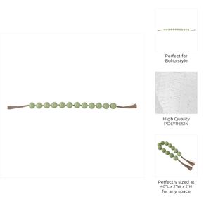 PALMERHAVEN GREEN BEAD 2 (IN) 10