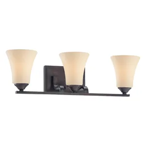 Treme 23'' Wide 3-Light Vanity Light - Espresso 1