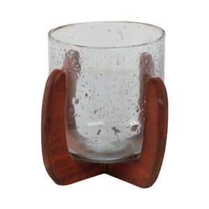 CORBINROSE BROWN VOTIVE HOLDER 7 (IN) 5