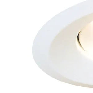Align 6'' Wide 1-Light Recessed Trim - Matte White 3