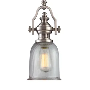 Chadwick 7'' Wide 1-Light Mini Pendant - Satin Nickel 4