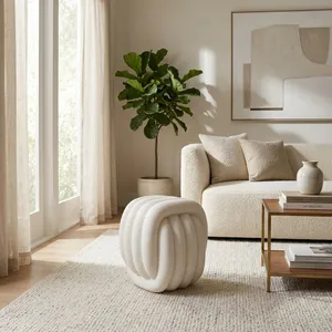 BRAEGATE WHITE STOOL 18 (IN) 11