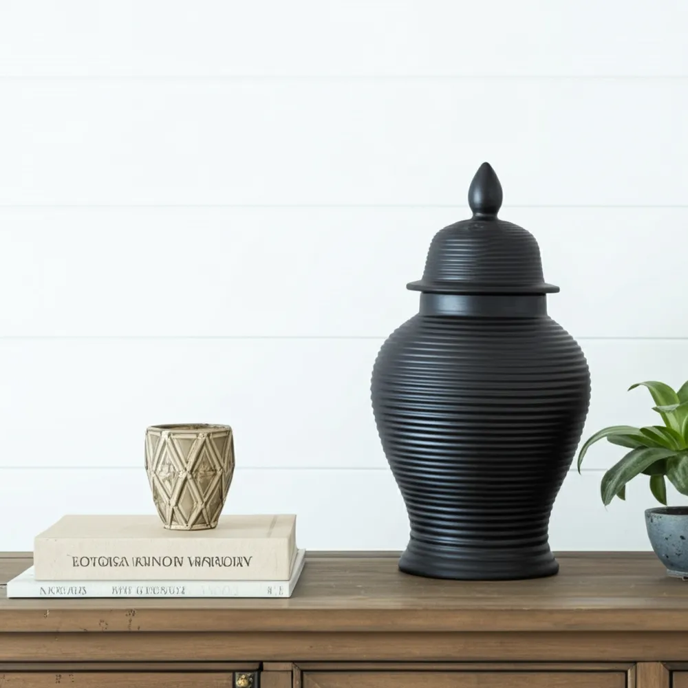 OWENSHAW BLACK CHINOISERIE 24 (IN)