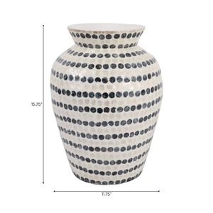HACKETTBURN BLUE VASE 16 (IN) 10
