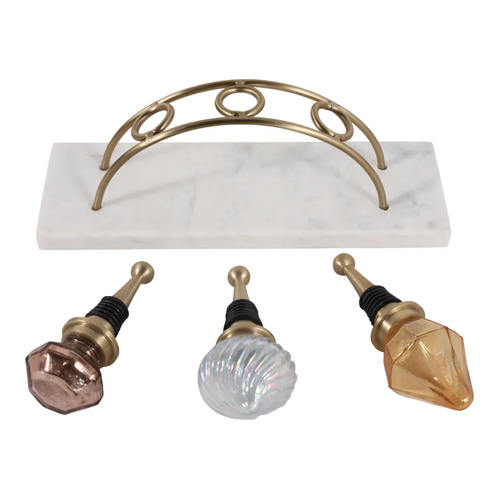 HOUSTONSHAW SET OF 3 GOLD BAR ACCESSORIES 7 (IN)