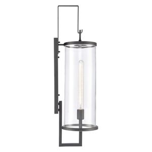 Hopkins 30'' High 1-Light Outdoor Sconce - Charcoal Black 4