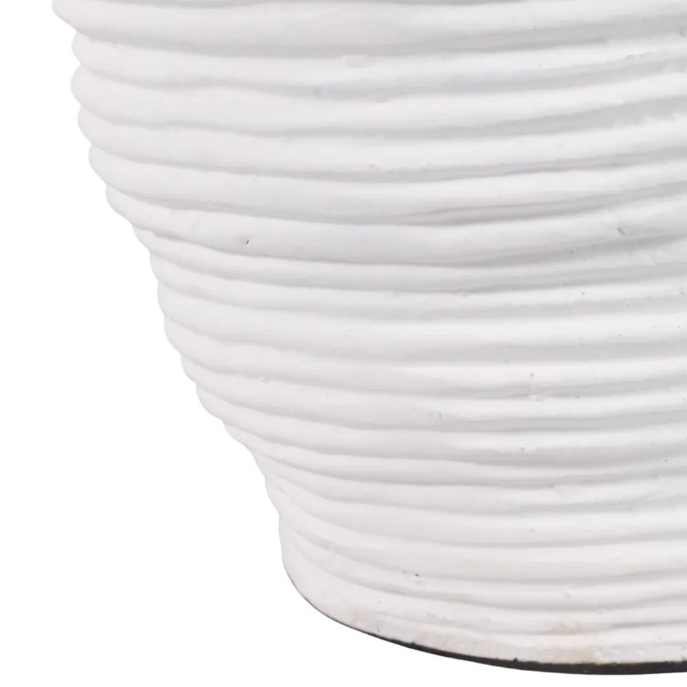 KELSEYHOLM WHITE VASE 14 (IN)