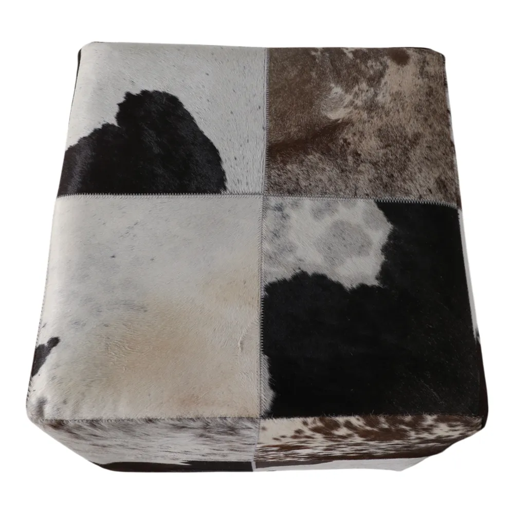 SPARROWSTONE WHITE OTTOMAN 19 (IN)