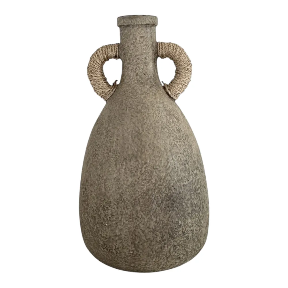 OPALVALE TAN VASE 18 (IN)