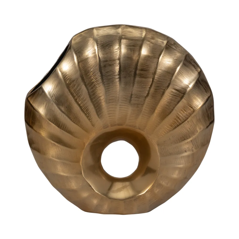 HACKETTWAY GOLD VASE 12 (IN)