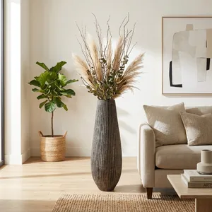 BRAMFORD BLACK VASE 39 (IN) 2