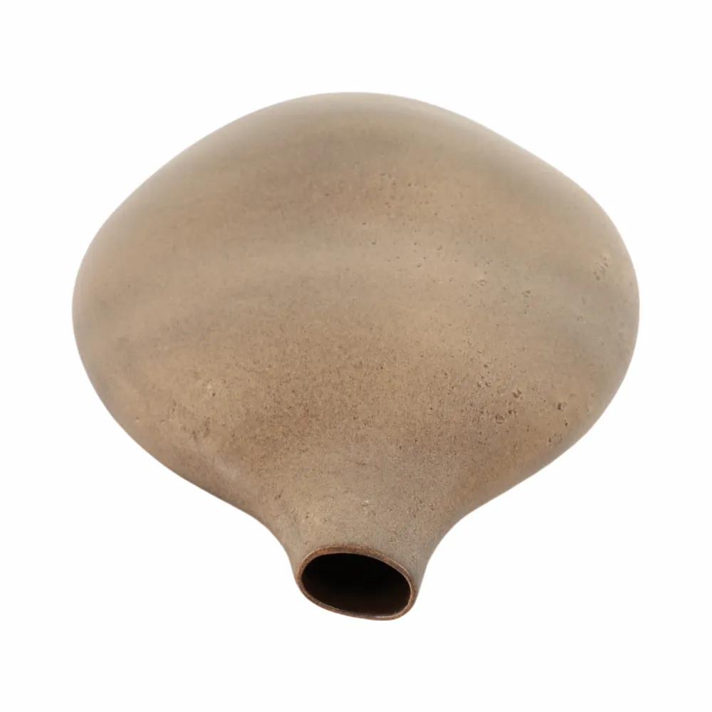 CABOTPARK BROWN VASE 21 (IN)