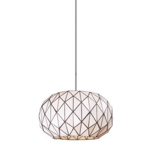 Tetra 16'' Wide 3-Light Chandelier - Polished Chrome 1