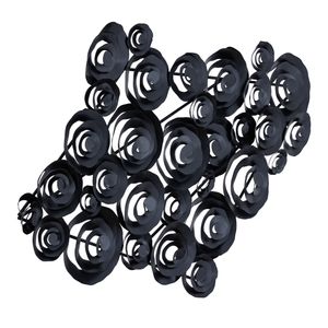 Brando Dimensional Wall Art - Matte Black 6