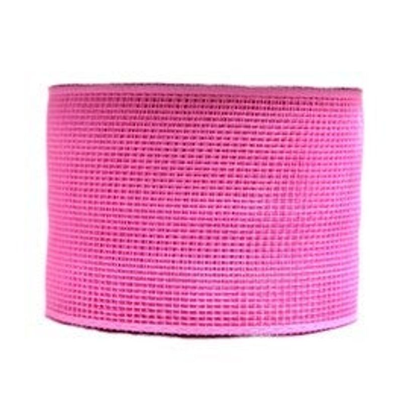 4" x 25yds Mesh, Rosy Pink