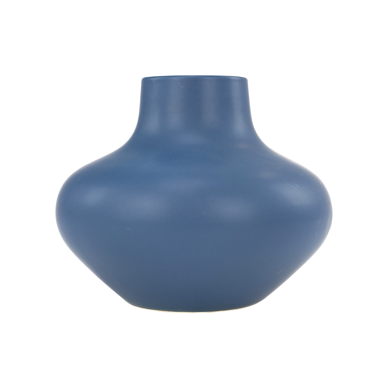 Cobalt Short Vase -SB 2