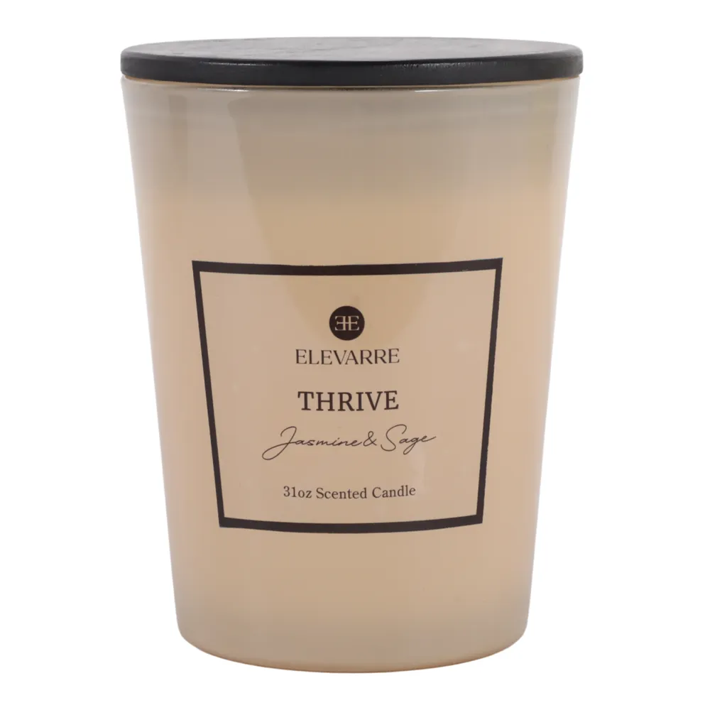 ROWANSTONE THRIVE JASMINE & SAGE CANDLE 7 (IN)