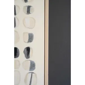 Framed Abstract Stones Painting 2