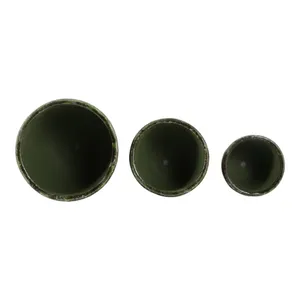 HAYFORDWAY SET OF 3 GREEN PLANTER 8 (IN) 8