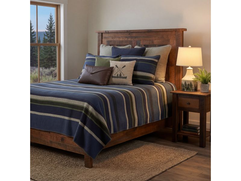 Lapis Valley Bedspread - Cal King 1