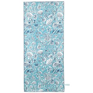 Turtles Aqua Reversible Eco Beach Towel 6