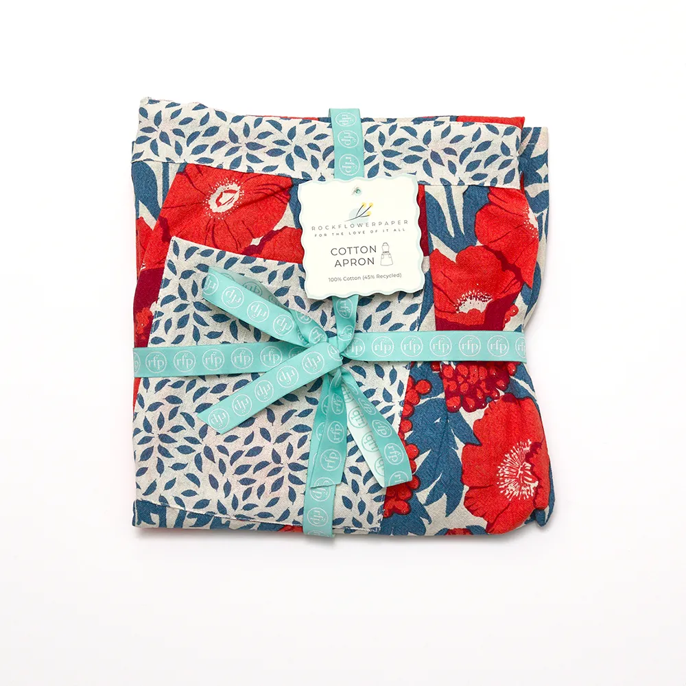 Icelandic Poppies Apron