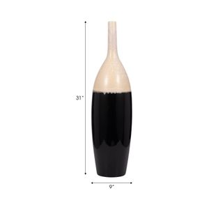 TROYSIDE WHITE VASE 31 (IN) 7
