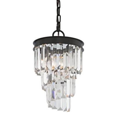 Palacial 8'' Wide 1-Light Mini Pendant - Oil Rubbed Bronze