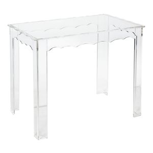 Jacobs Nesting Table - Set of 3 Square Clear 2