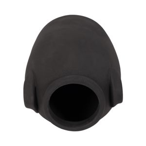 GLOVERMILL BLACK VASE 7 (IN) 7
