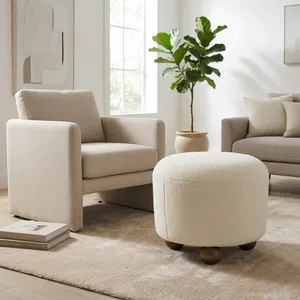 JADELAKE IVORY OTTOMAN 17 (IN) 11