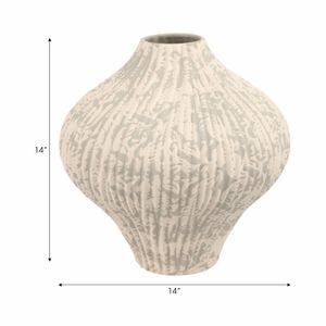 DANFORTHPARK GRAY VASE 14 (IN) 10