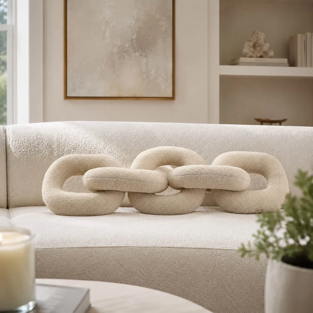 ROSESIDE IVORY PILLOW 4 (IN)
