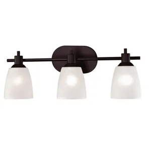 Jackson 22'' Wide 3-Light Vanity Light - Oil Rubbed Bronze 1