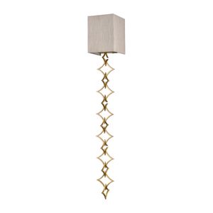 To the Point 9'' High 1-Light Sconce - Aged Brass 2
