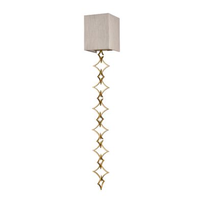 To the Point 9″ High 1-Light Sconce - Aged Brass