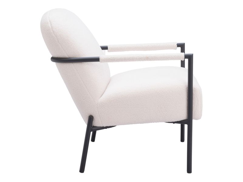 Chicago Accent Chair Ivory 3