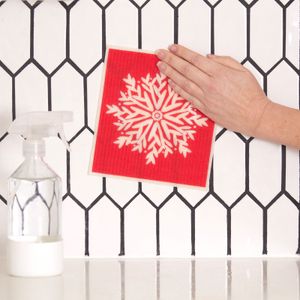 Candy Canes blu Eco Sponge Cloths (Set of 2) 5