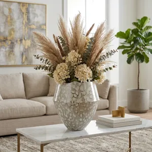 HANSONMILL GRAY VASE 17 (IN) 2