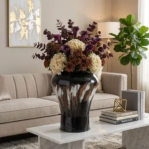 ANTONMILL BLACK VASE 25 (IN) 11