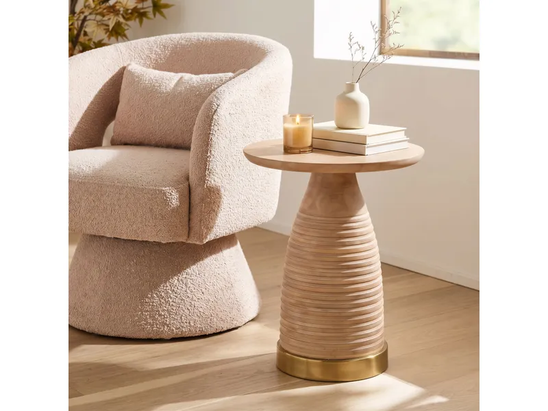 Radiant Side Table Natural 2