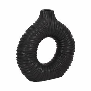 CANTONGATE BLACK VASE 12 (IN) 4
