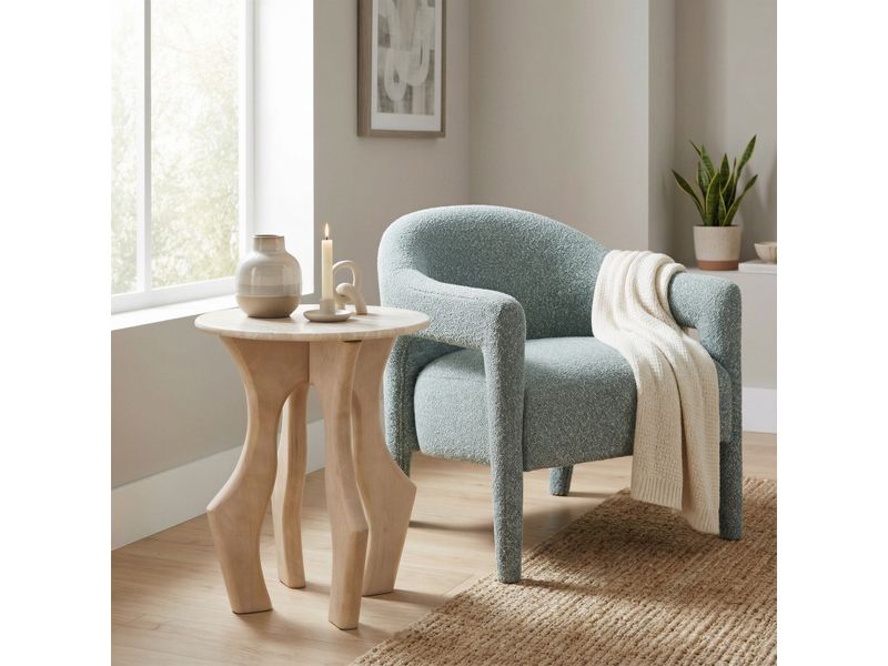 Eluma Accent Chair Dusty Teal 9